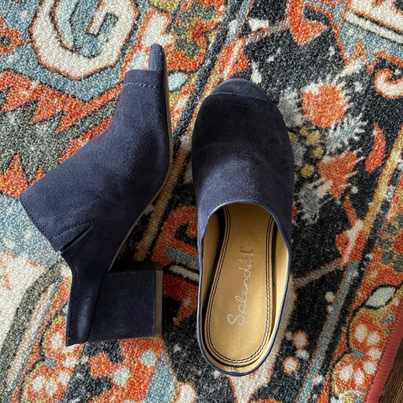 Splendid Shoes - Navy Mules